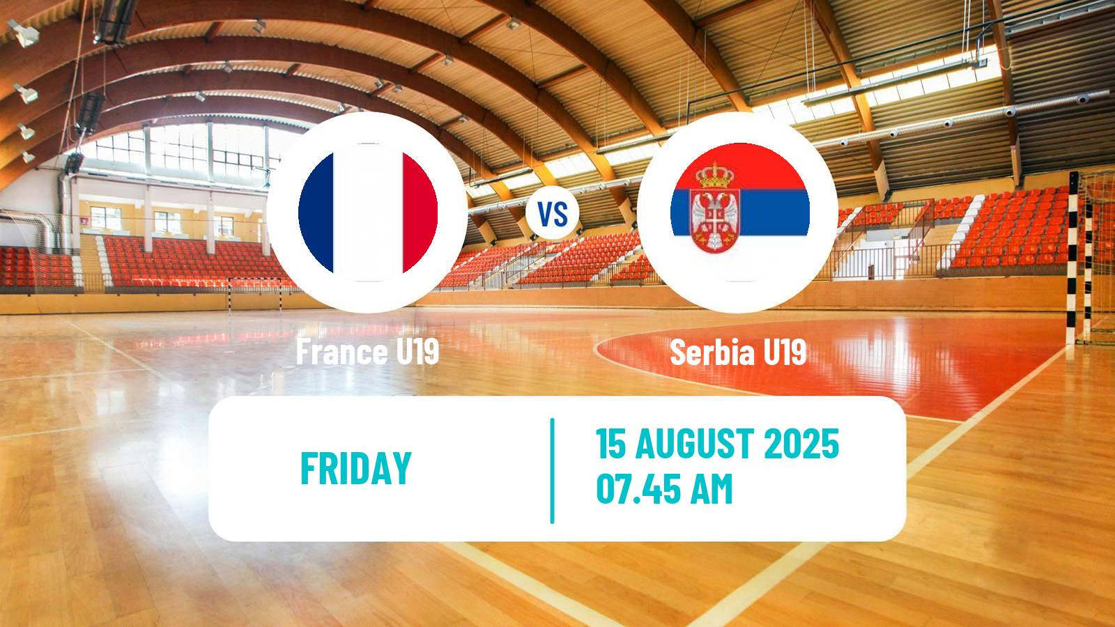 Handball World Championship U19 Handball France U19 - Serbia U19