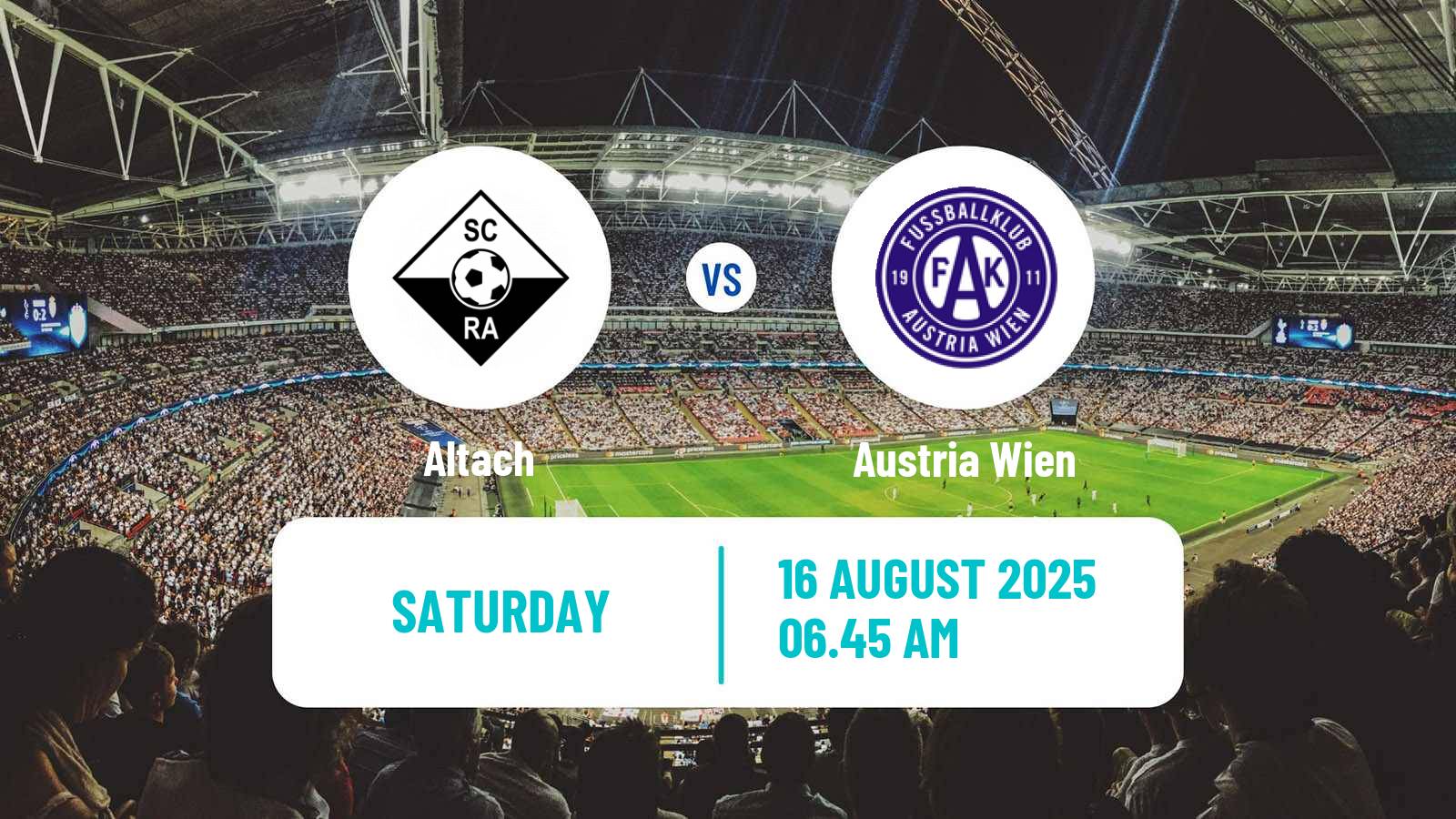 Soccer Austrian Bundesliga Women Altach - Austria Wien