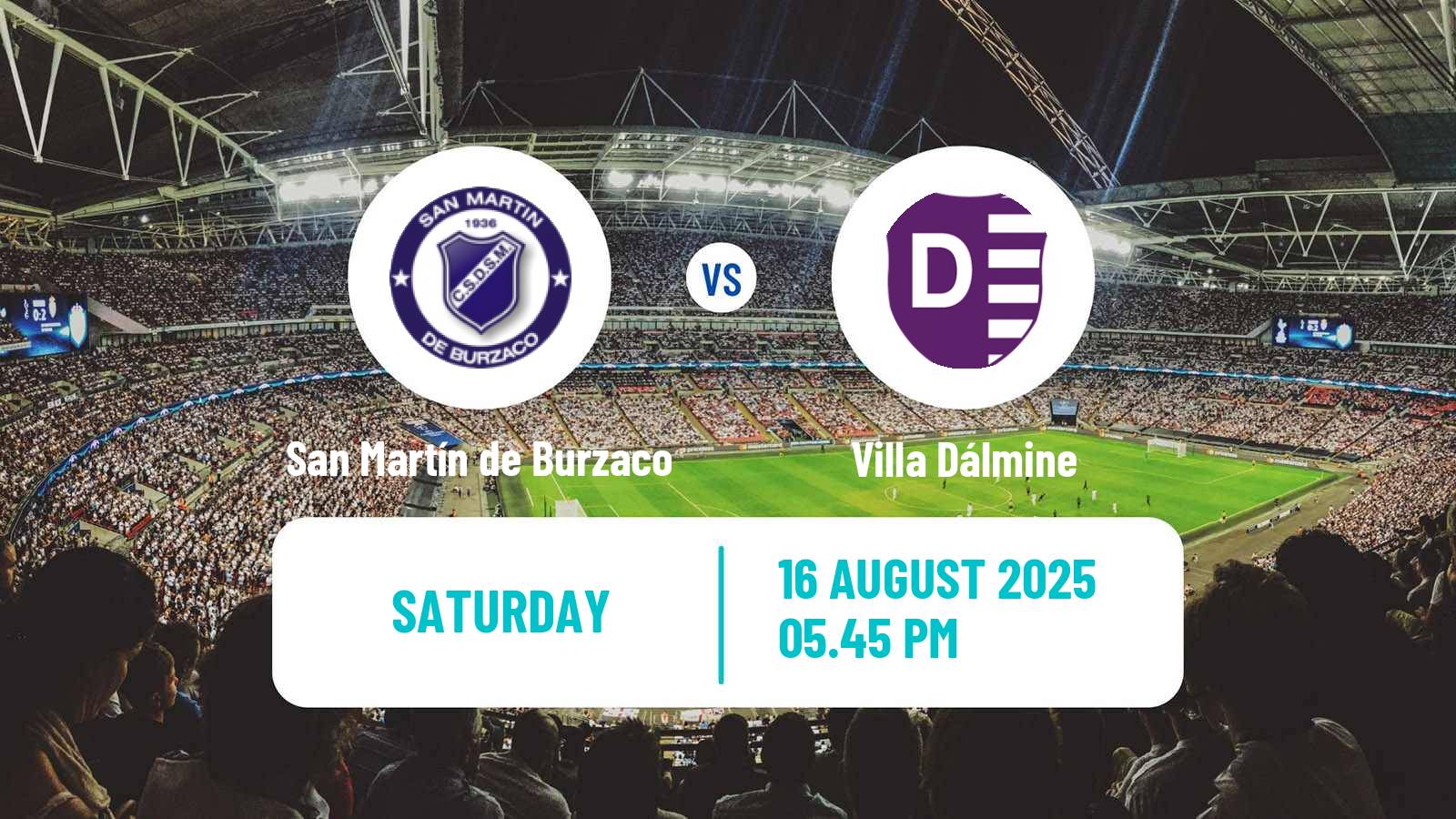 Soccer Argentinian Primera B San Martín de Burzaco - Villa Dálmine