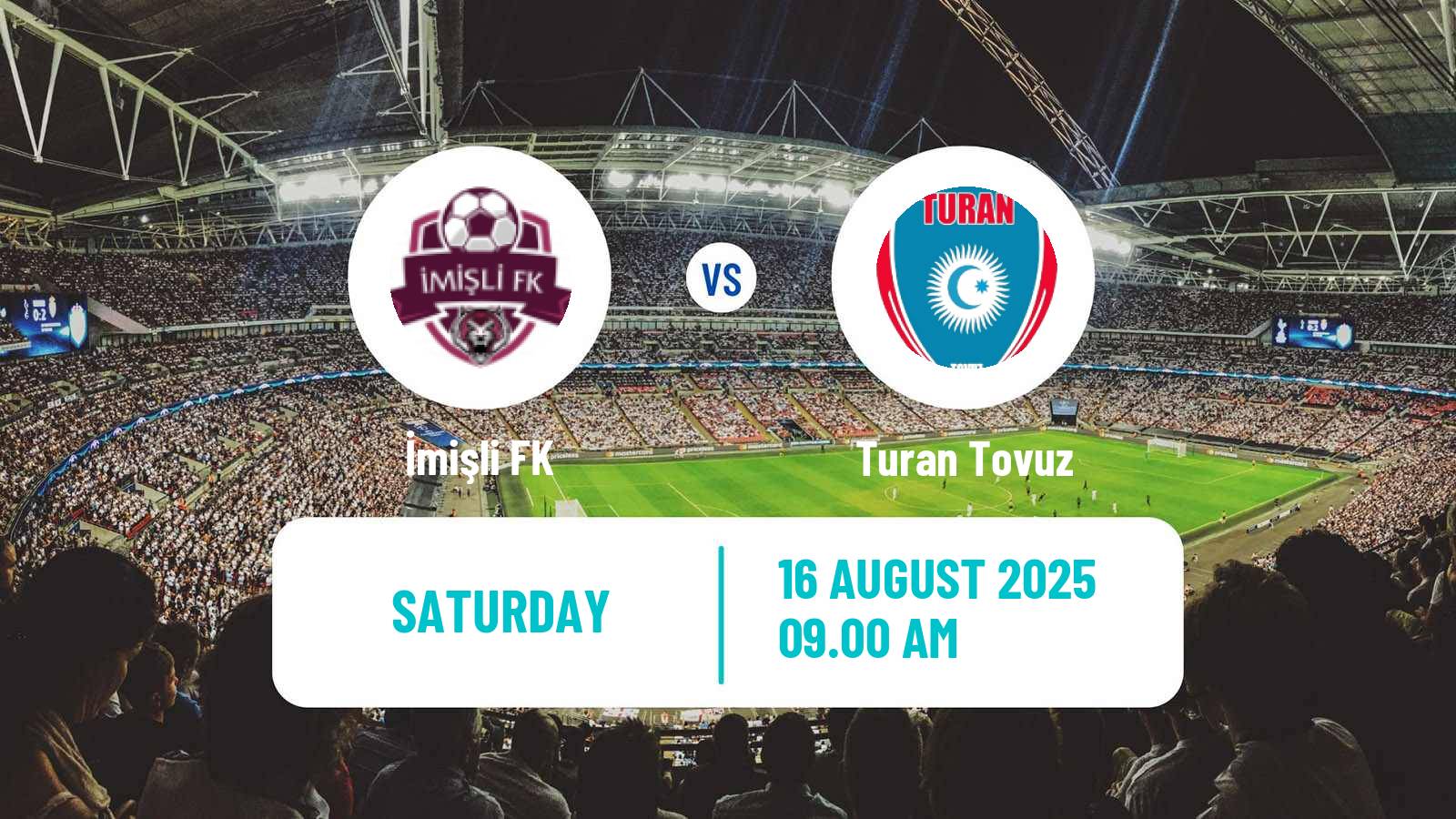 Soccer Azerbaijan Premier League İmişli - Turan Tovuz