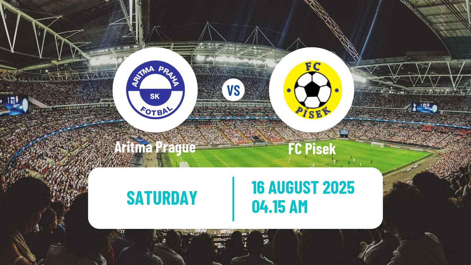 Soccer Czech CFL Group A Aritma Prague - Pisek