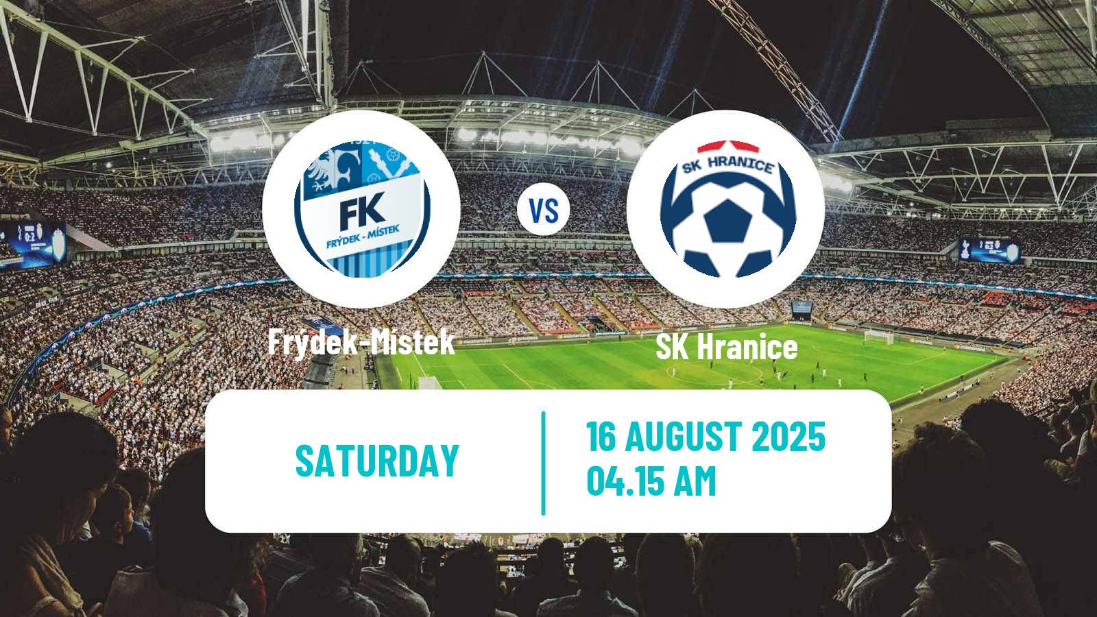 Soccer Czech MSFL Frýdek-Místek - Hranice