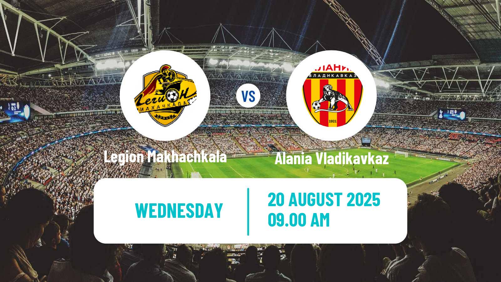 Soccer Russian Cup Legion Makhachkala - Alania Vladikavkaz