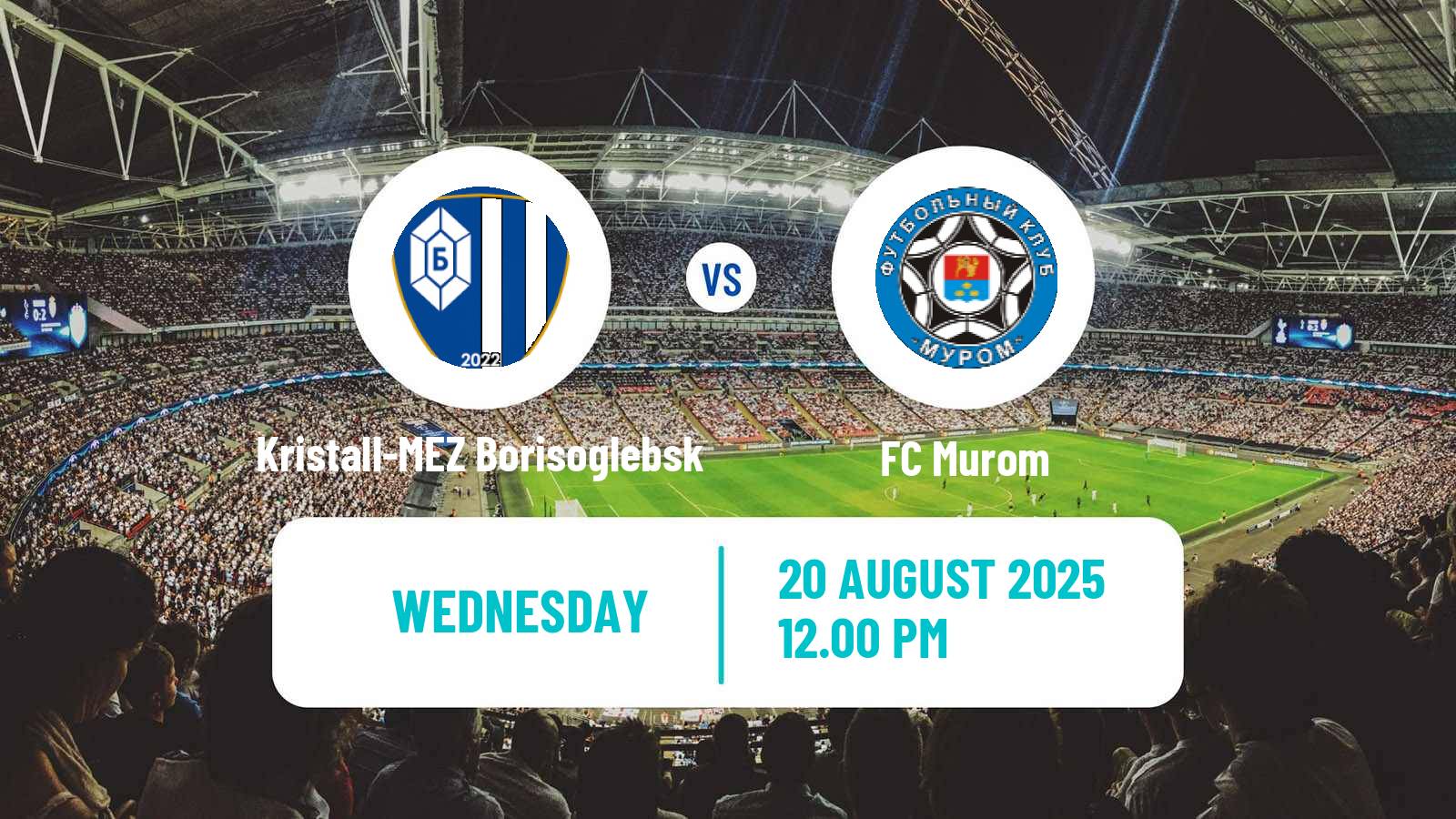Soccer Russian Cup Kristall-MEZ Borisoglebsk - Murom