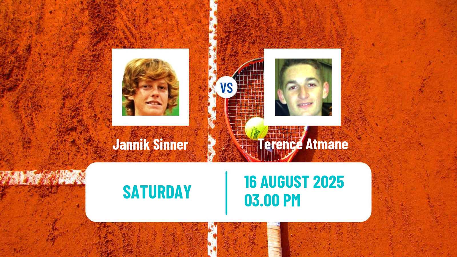 Tennis ATP Cincinnati Jannik Sinner - Terence Atmane