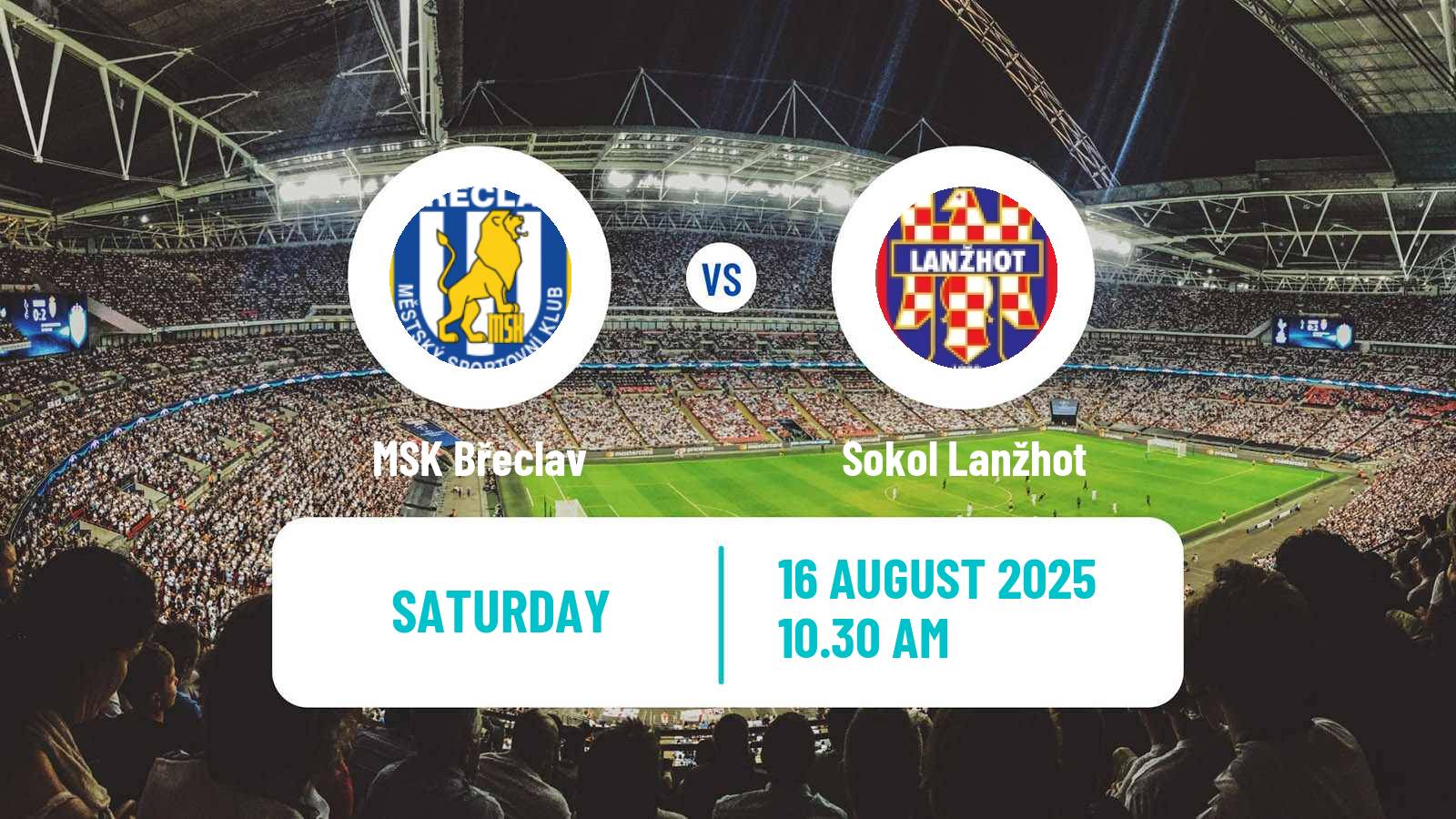 Soccer Czech Division E Břeclav - Sokol Lanžhot
