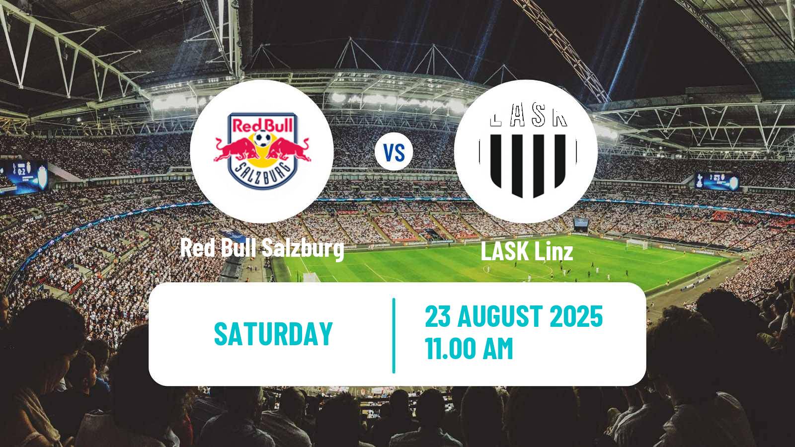 Soccer Austrian Bundesliga Red Bull Salzburg - LASK Linz
