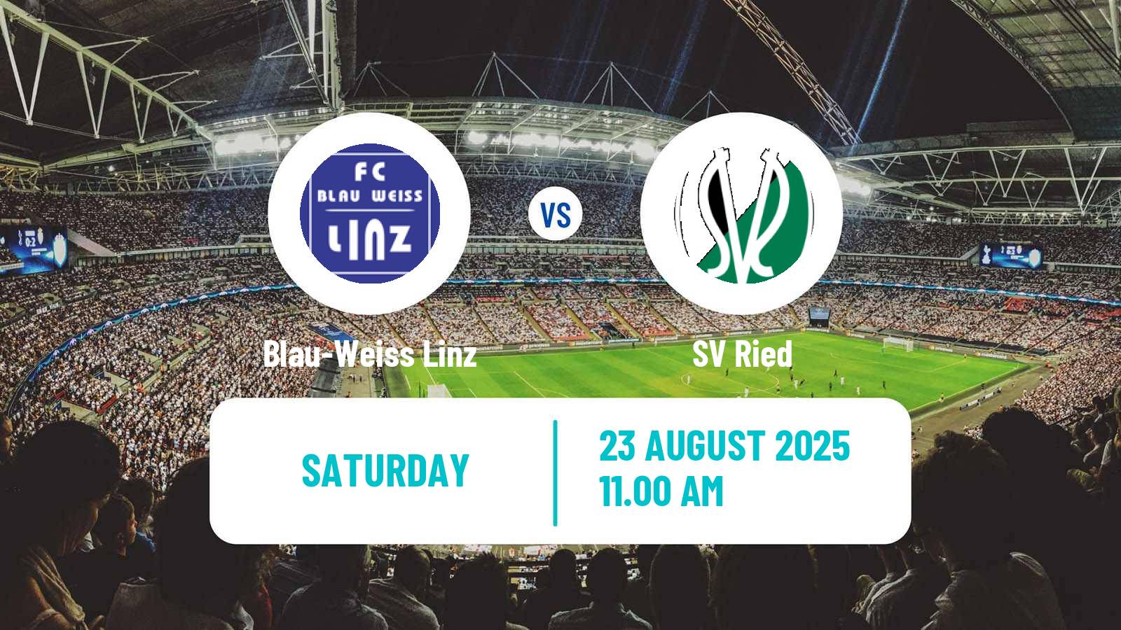 Soccer Austrian Bundesliga Blau-Weiss Linz - Ried