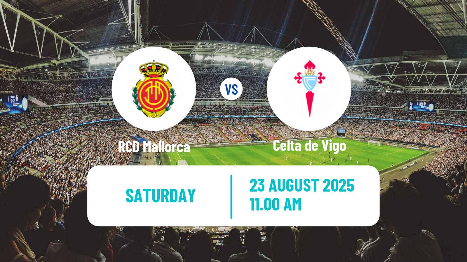 Soccer Spanish LaLiga Mallorca - Celta de Vigo