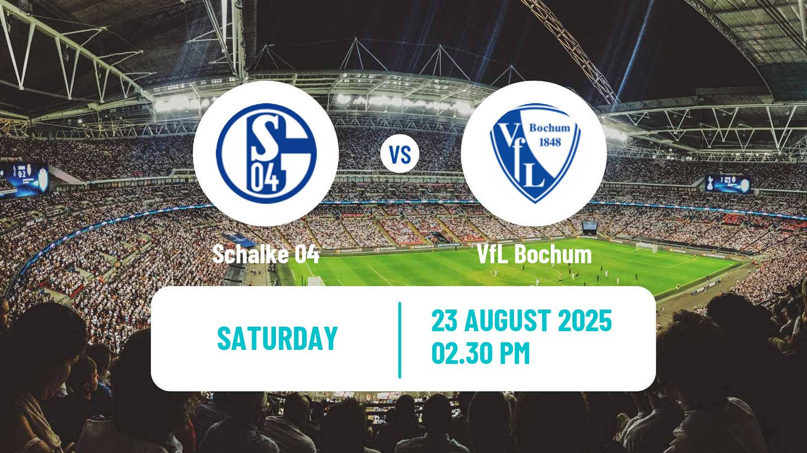 Soccer German 2 Bundesliga Schalke 04 - Bochum