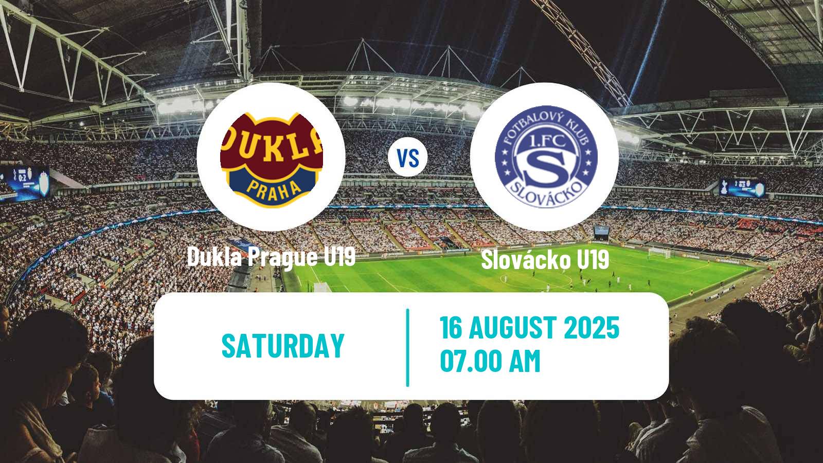 Soccer Czech U19 League Dukla Prague U19 - Slovácko U19
