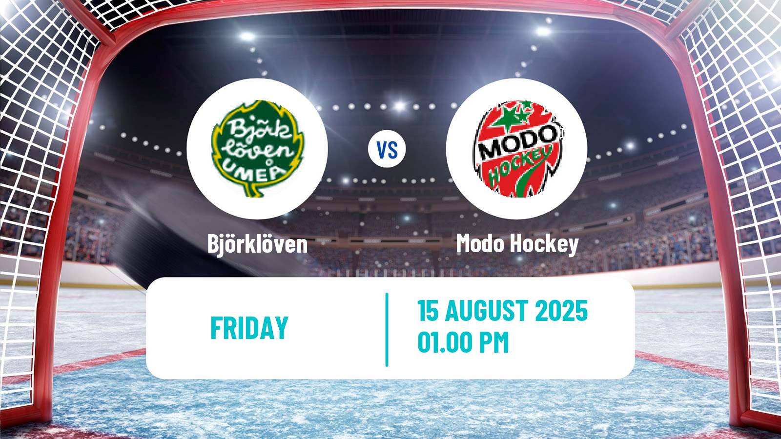 Hockey Club Friendly Ice Hockey Björklöven - Modo