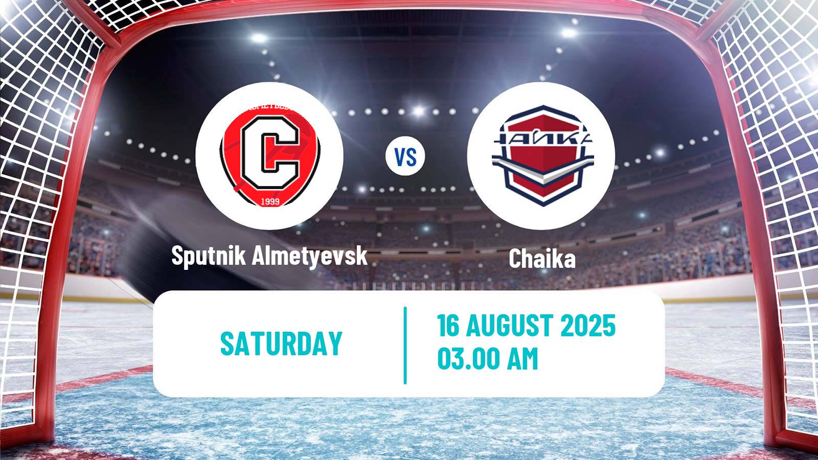 Hockey Club Friendly Ice Hockey Sputnik Almetyevsk - Chaika