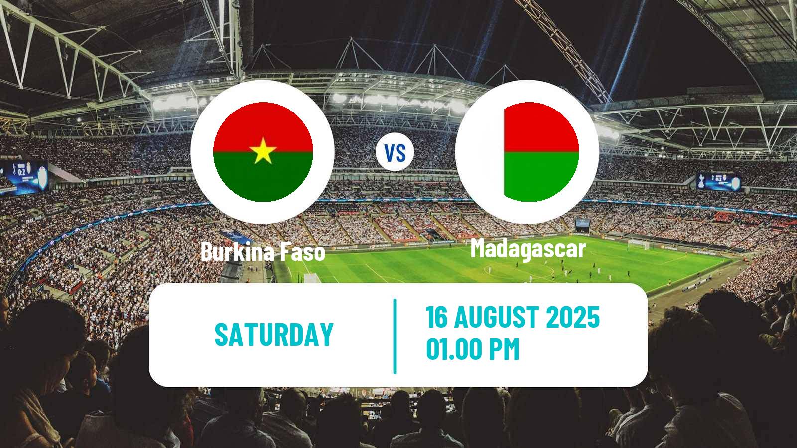Soccer African Nations Championship Burkina Faso - Madagascar
