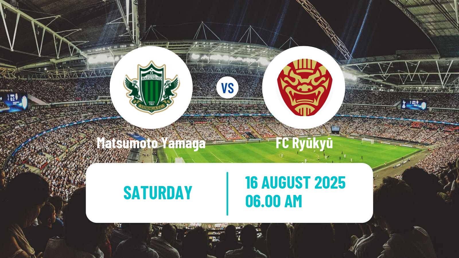Soccer Japan J3 League Matsumoto Yamaga - Ryūkyū