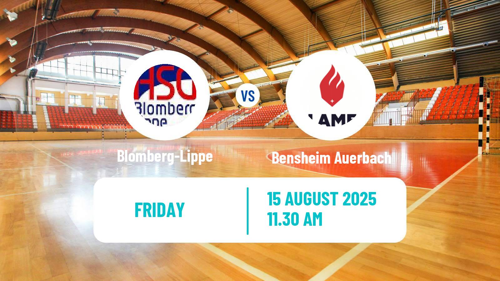 Handball Club Friendly Handball Women Blomberg-Lippe - Bensheim Auerbach