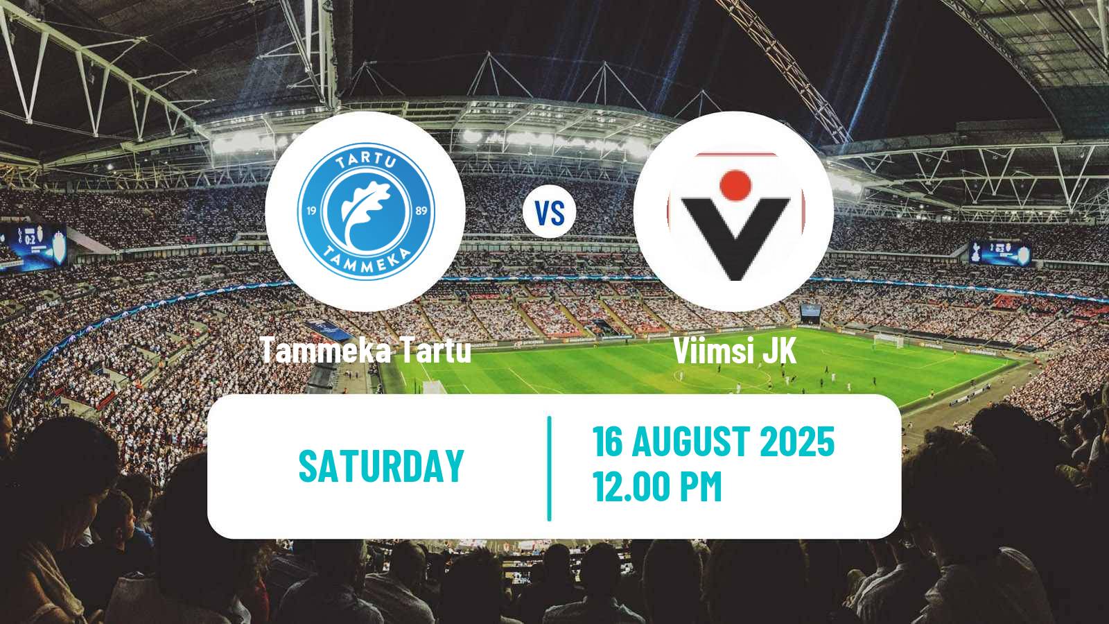 Soccer Estonian Meistriliiga Women Tammeka Tartu - Viimsi JK