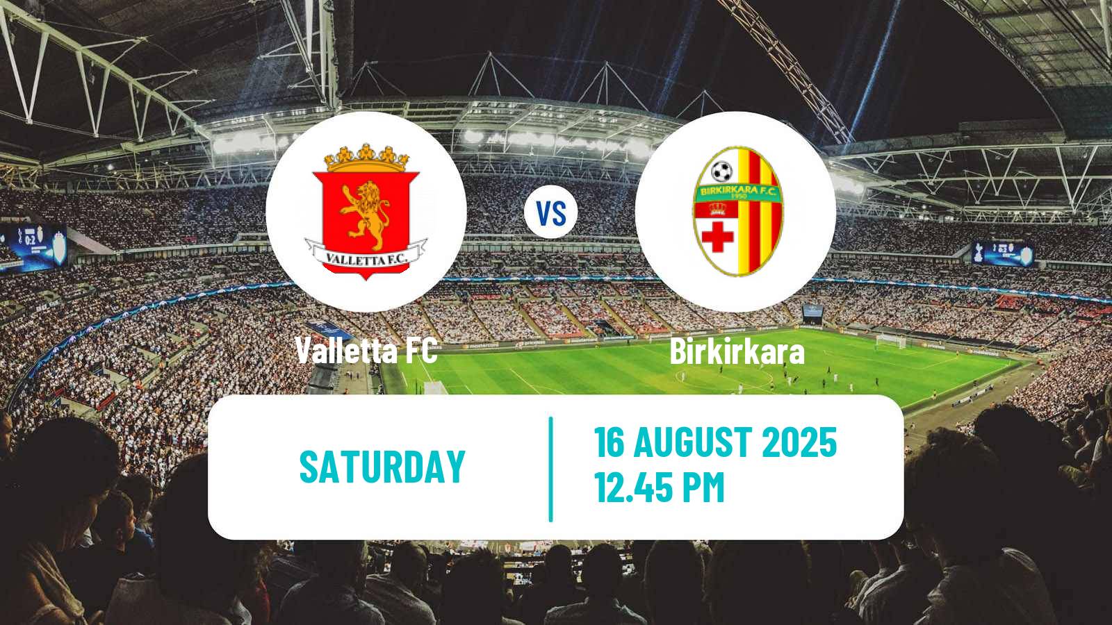 Soccer Maltese Premier League Valletta - Birkirkara