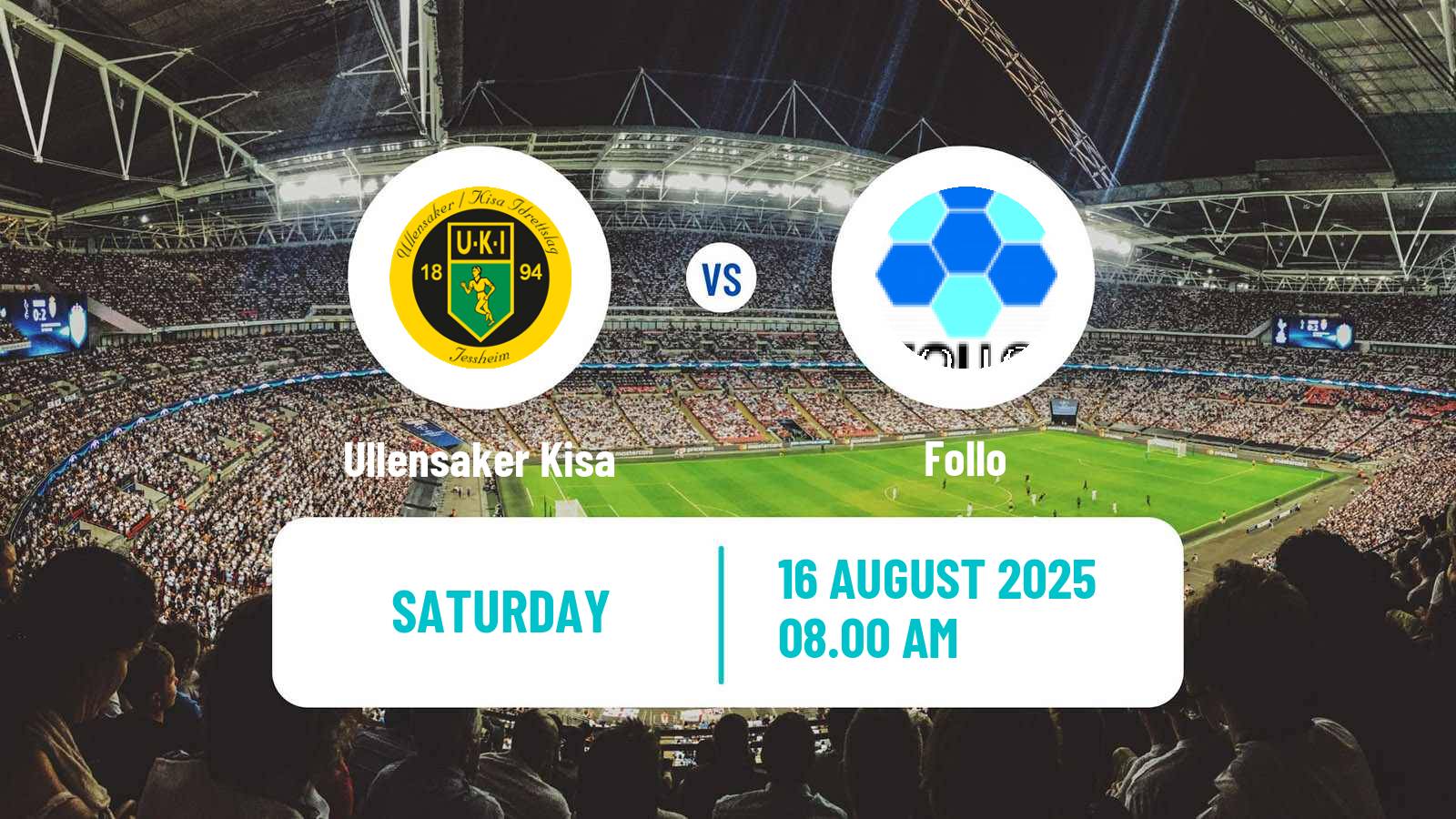 Soccer Norwegian Division 2 - Group 2 Ullensaker Kisa - Follo