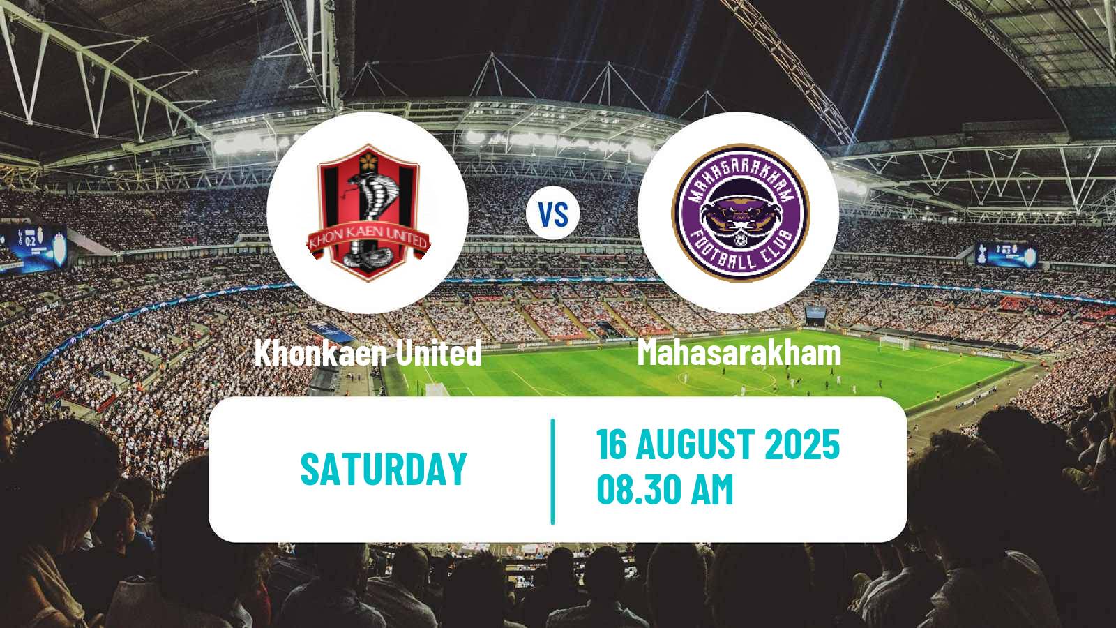 Soccer Thai League 2 Khonkaen United - Mahasarakham