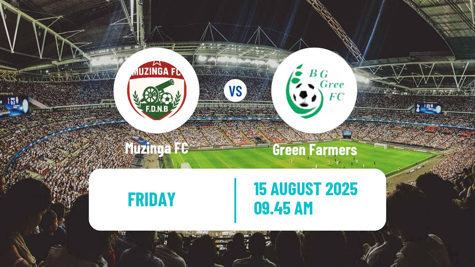 Soccer Burundi Premier League Muzinga - Green Farmers