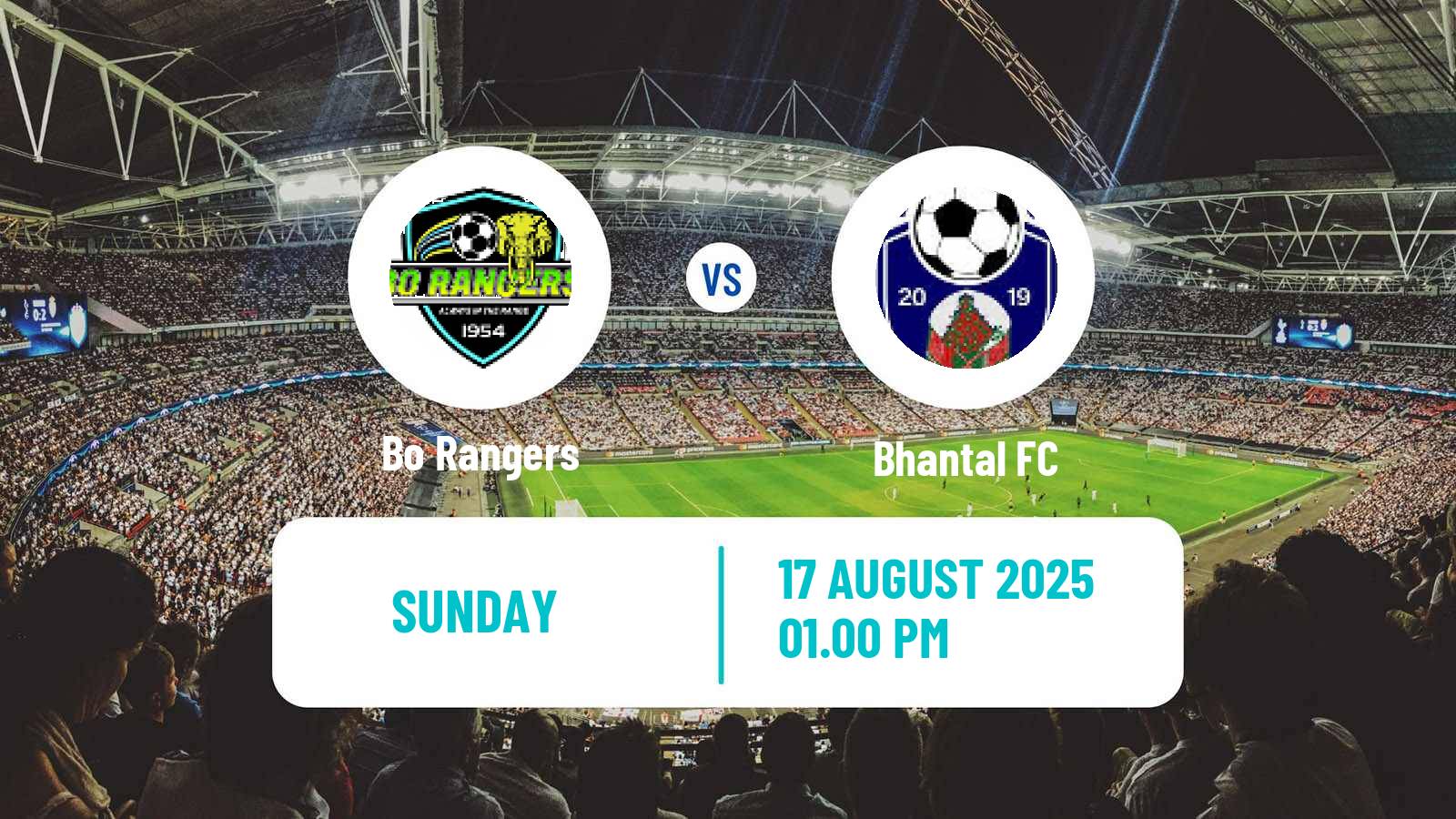 Soccer Sierra Leone Premier League Bo Rangers - Bhantal
