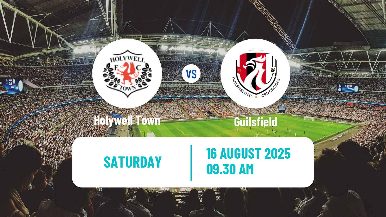 Soccer Welsh Cymru North Holywell Town - Guilsfield