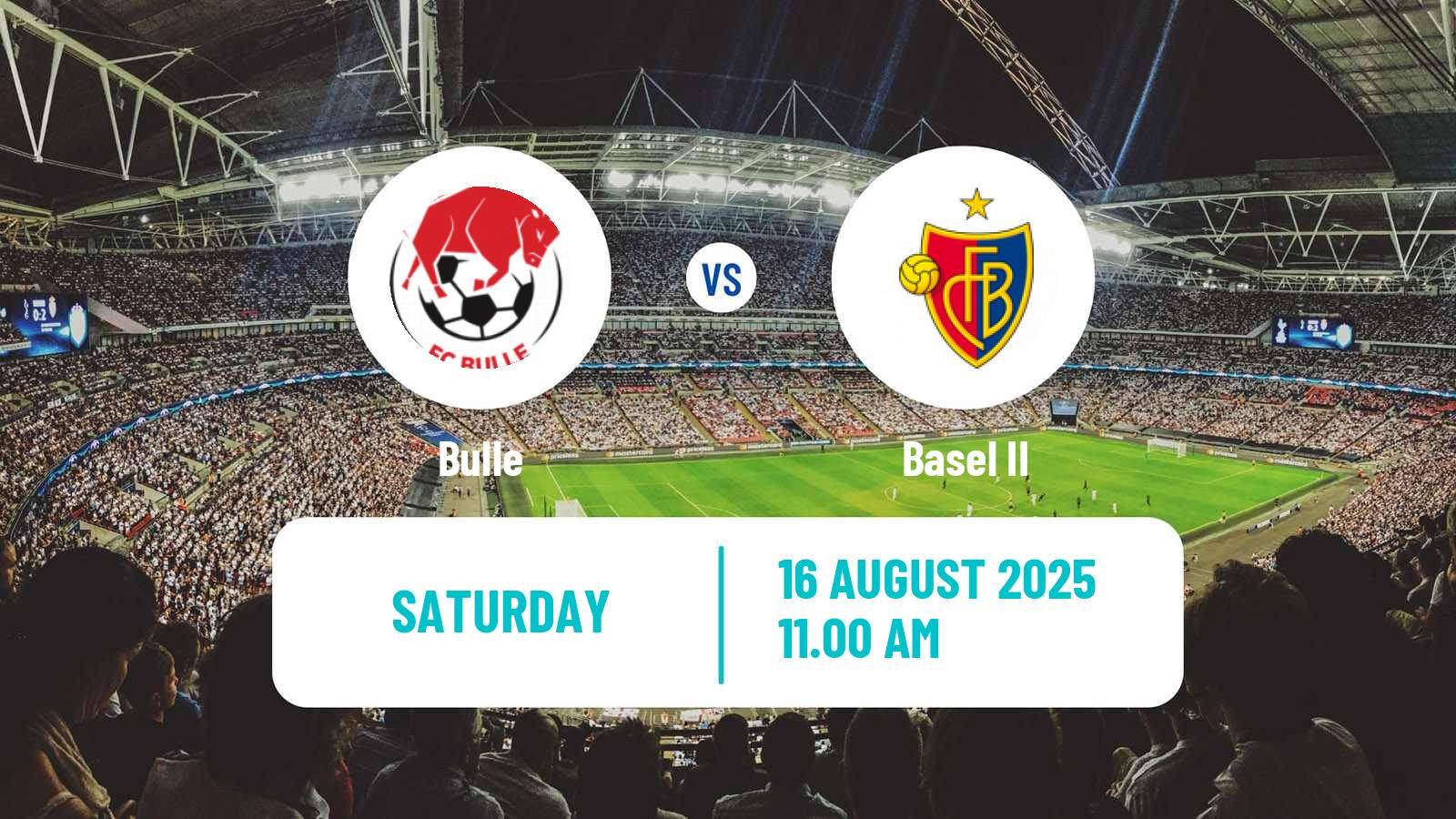 Soccer Swiss Promotion League Bulle - Basel II