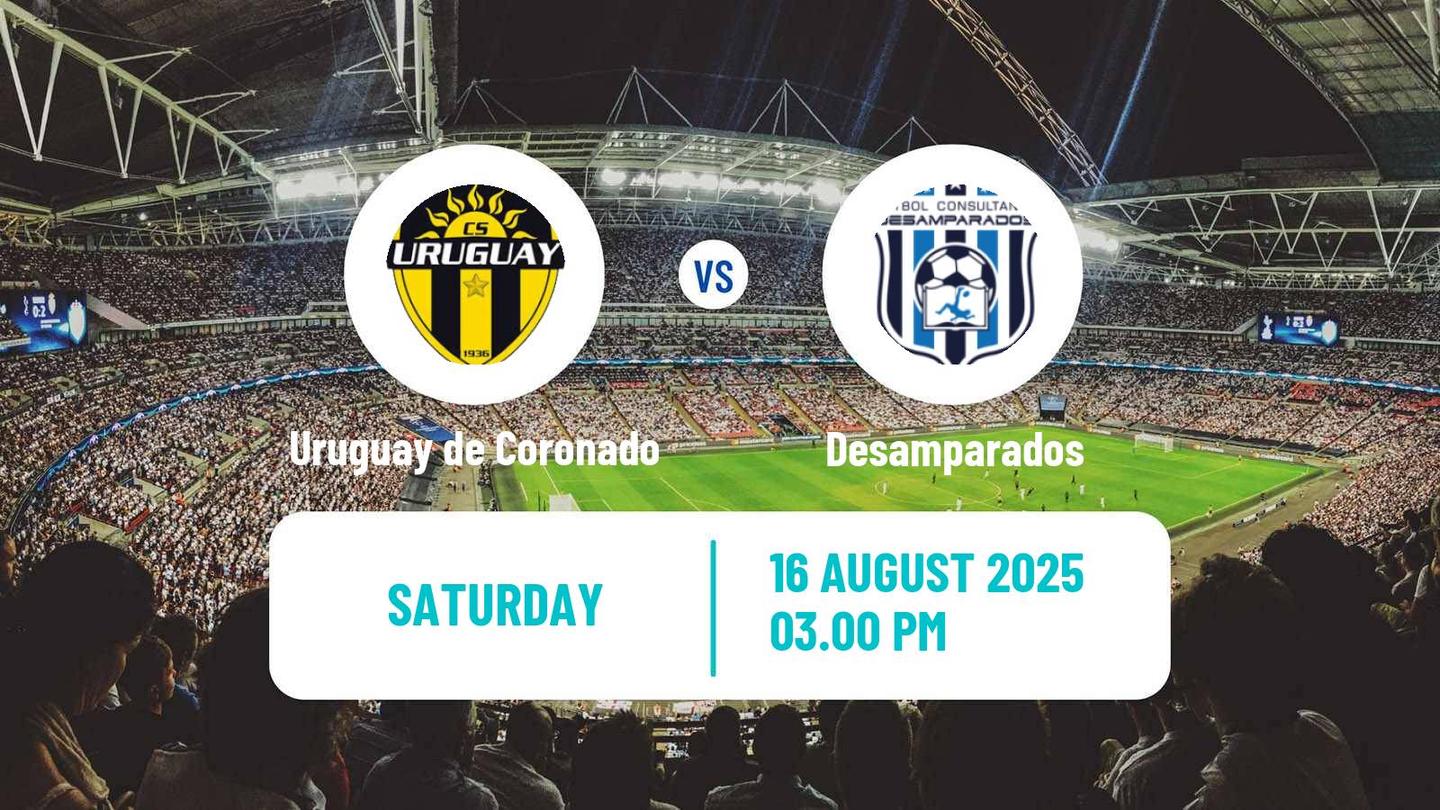Soccer Costa Rican Liga de Ascenso Uruguay de Coronado - Desamparados