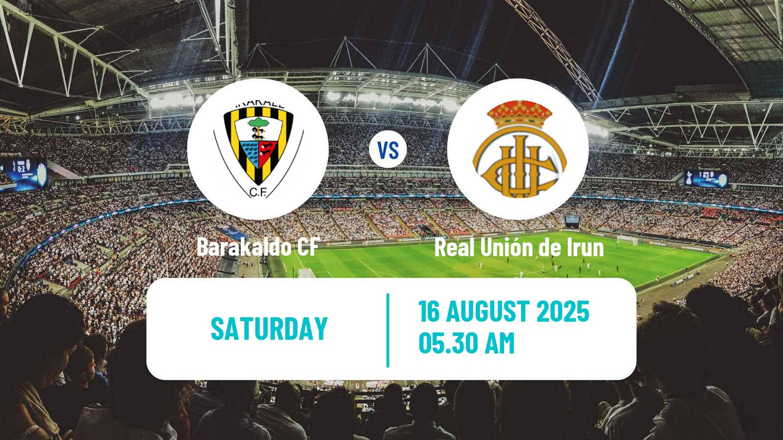 Soccer Club Friendly Barakaldo - Real Unión de Irun