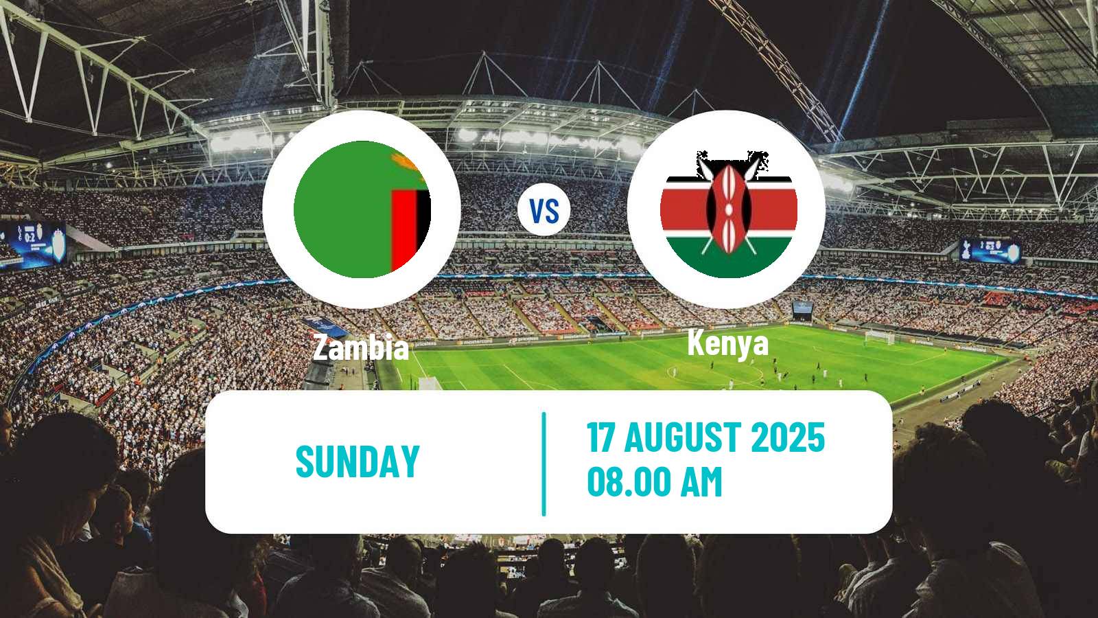Soccer African Nations Championship Zambia - Kenya