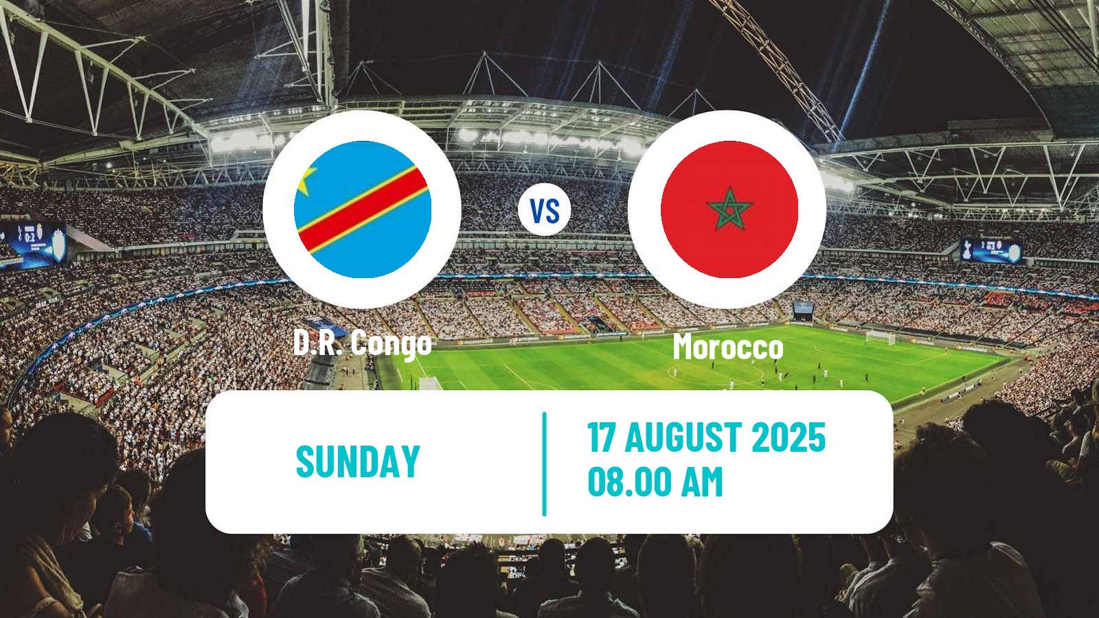 Soccer African Nations Championship D.R. Congo - Morocco