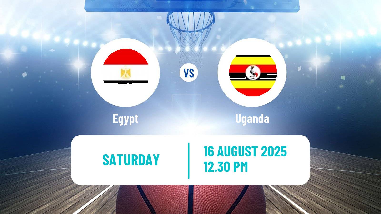Basketball African Championship Basketball Egypt - Uganda