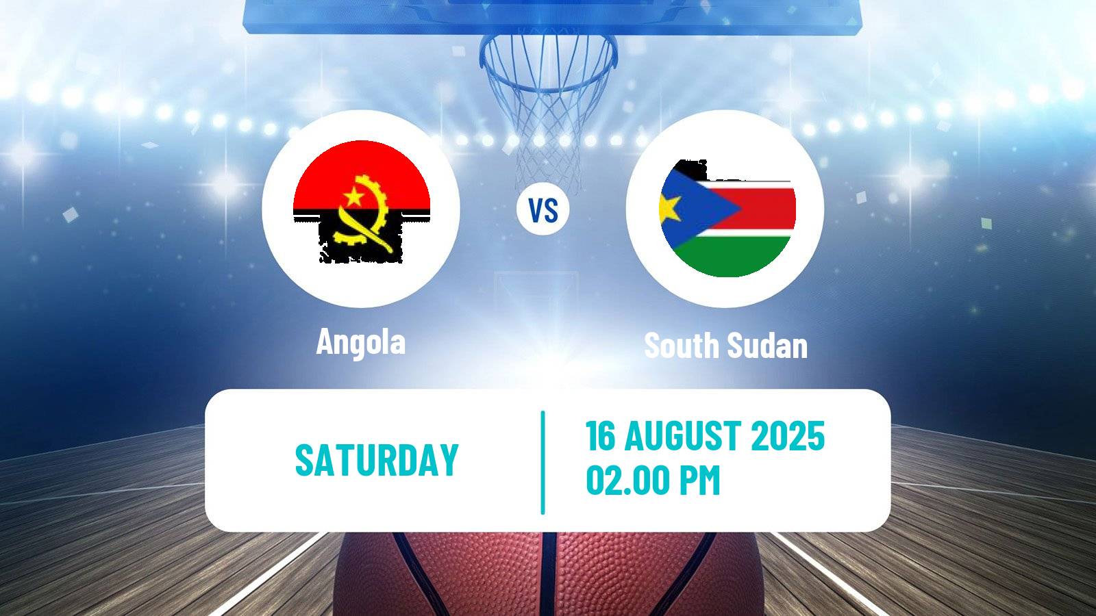 Basketball African Championship Basketball Angola - South Sudan