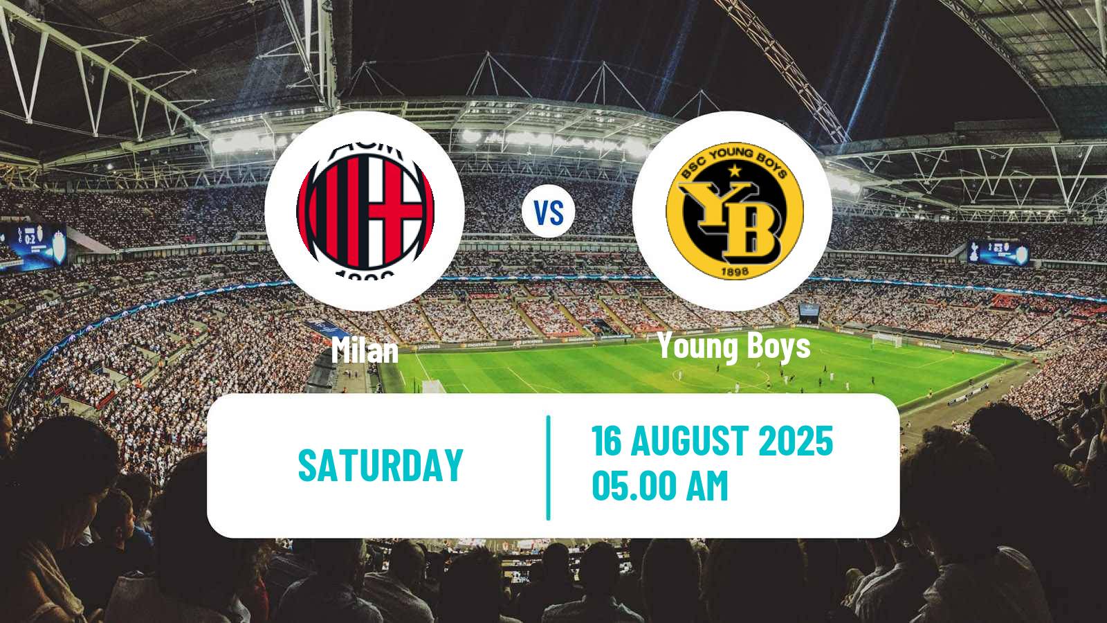 Soccer Club Friendly Women Milan - Young Boys