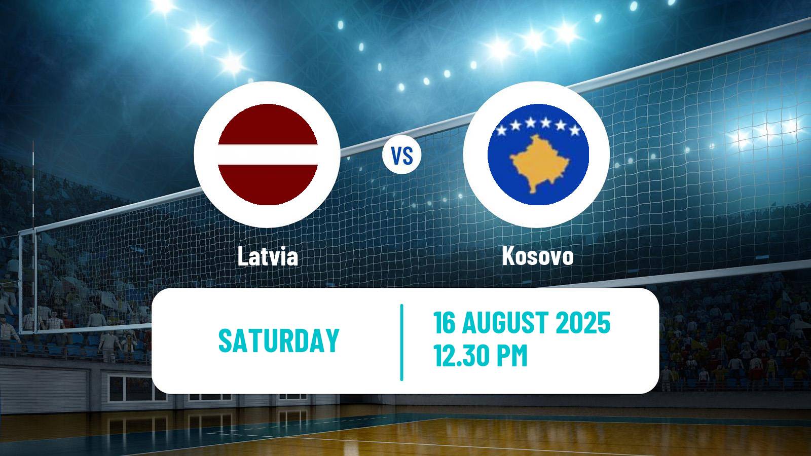 Volleyball European Championships Volleyball Latvia - Kosovo