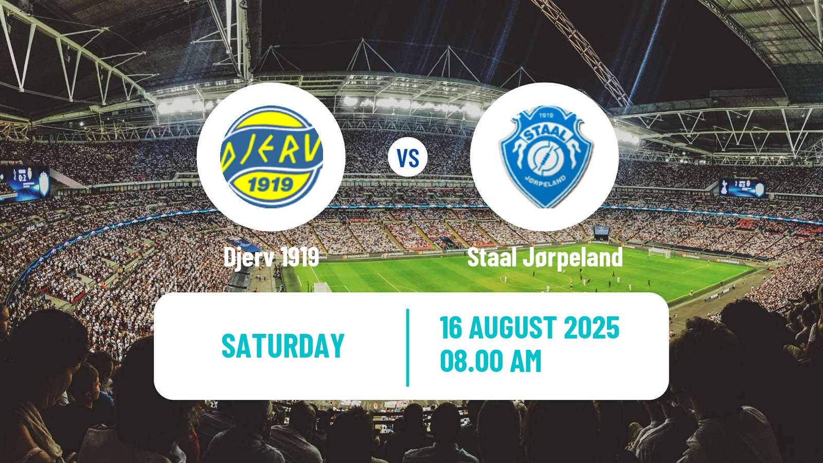 Soccer Norwegian Division 3 - Group 5 Djerv 1919 - Staal Jørpeland