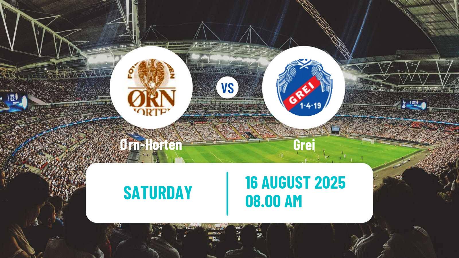 Soccer Norwegian Division 3 - Group 6 Ørn-Horten - Grei