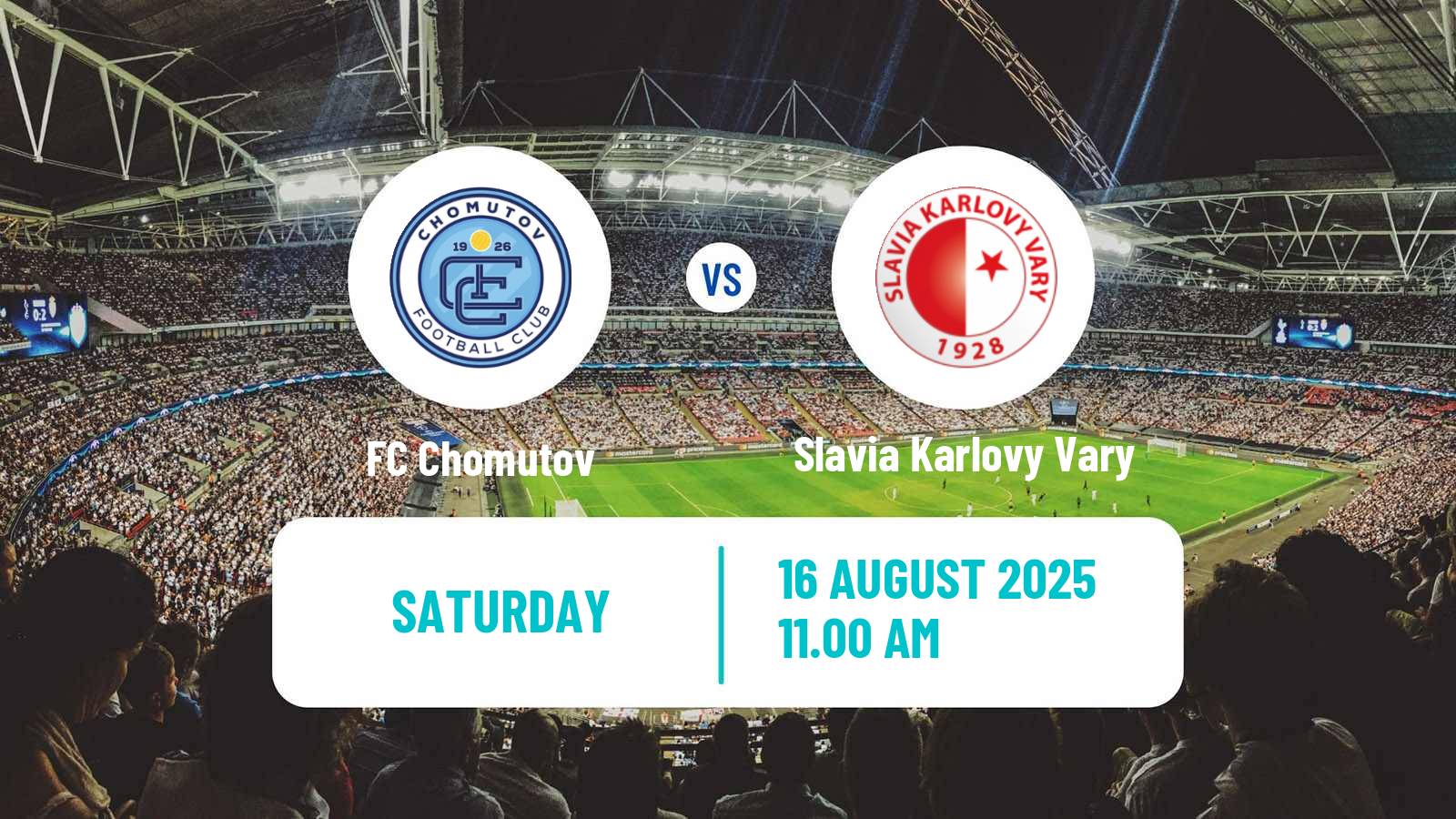 Soccer Czech Division B Chomutov - Slavia Karlovy Vary