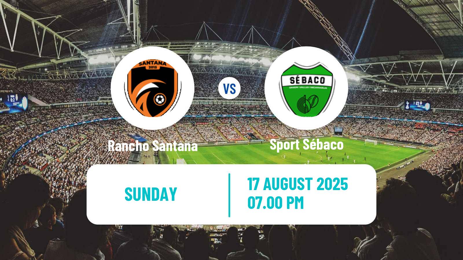 Soccer Nicaraguan Liga Primera Rancho Santana - Sport Sébaco