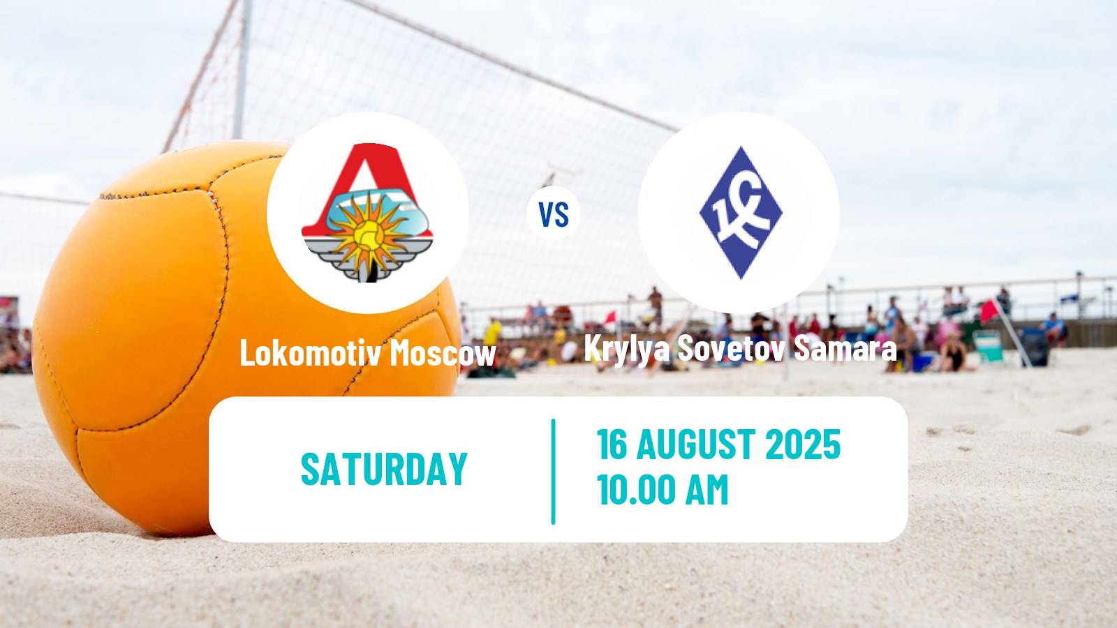Beach soccer Superliga Lokomotiv Moscow - Krylya Sovetov Samara