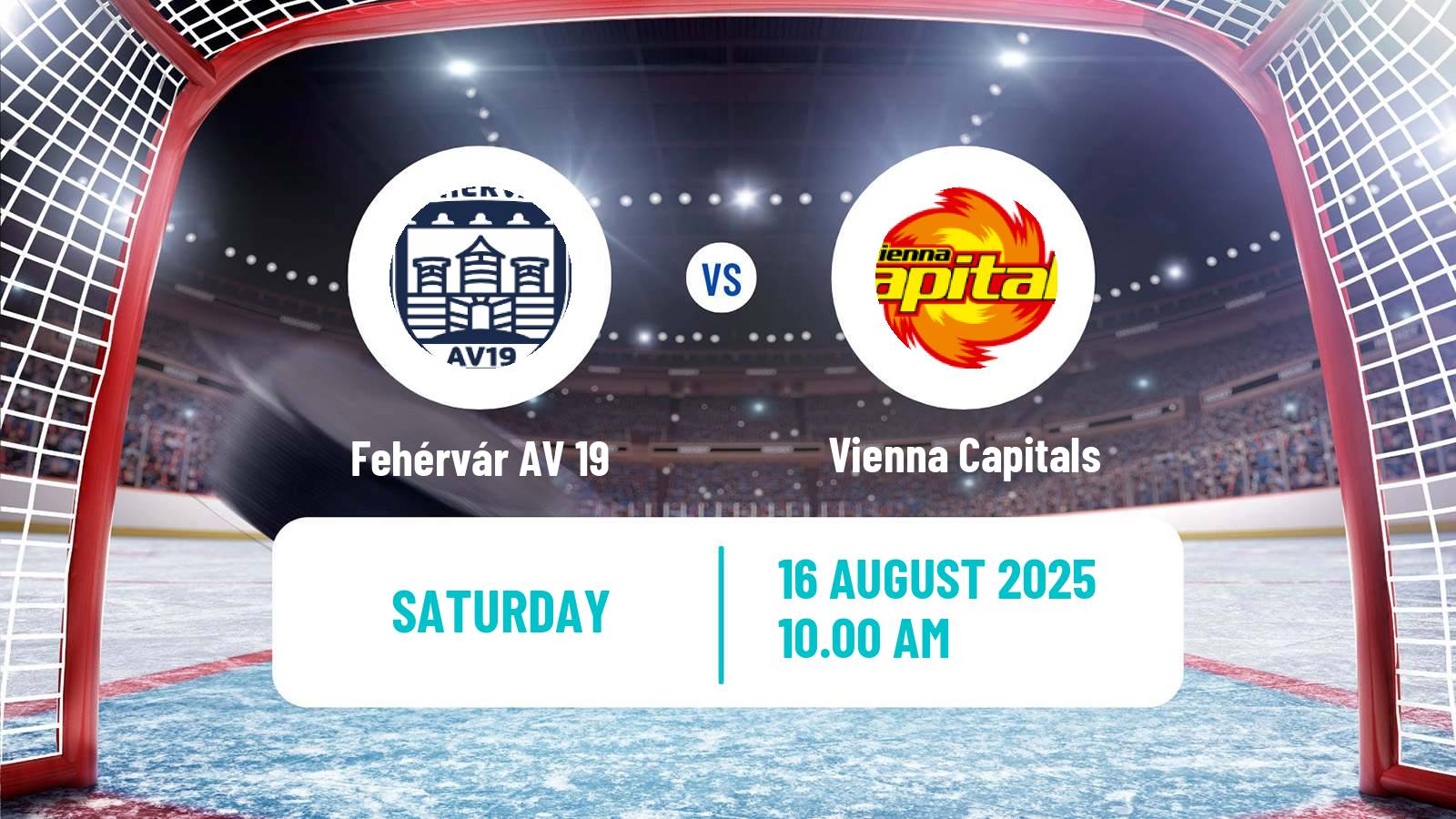 Hockey Club Friendly Ice Hockey Fehérvár AV 19 - Vienna Capitals