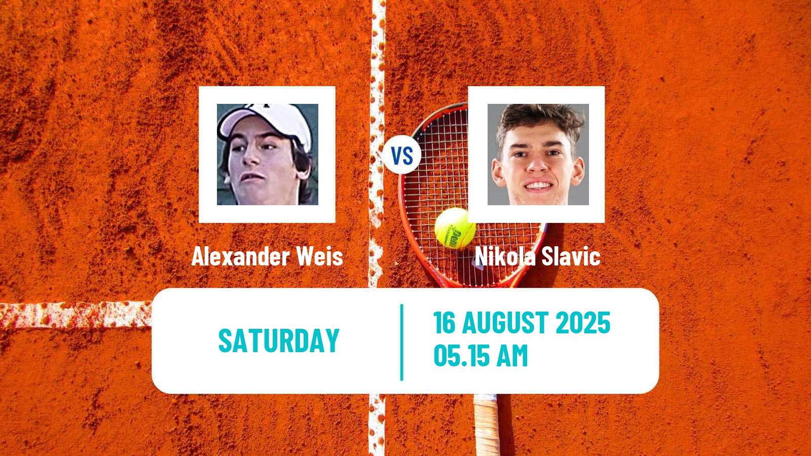 Tennis ITF M15 Ystad Men Alexander Weis - Nikola Slavic