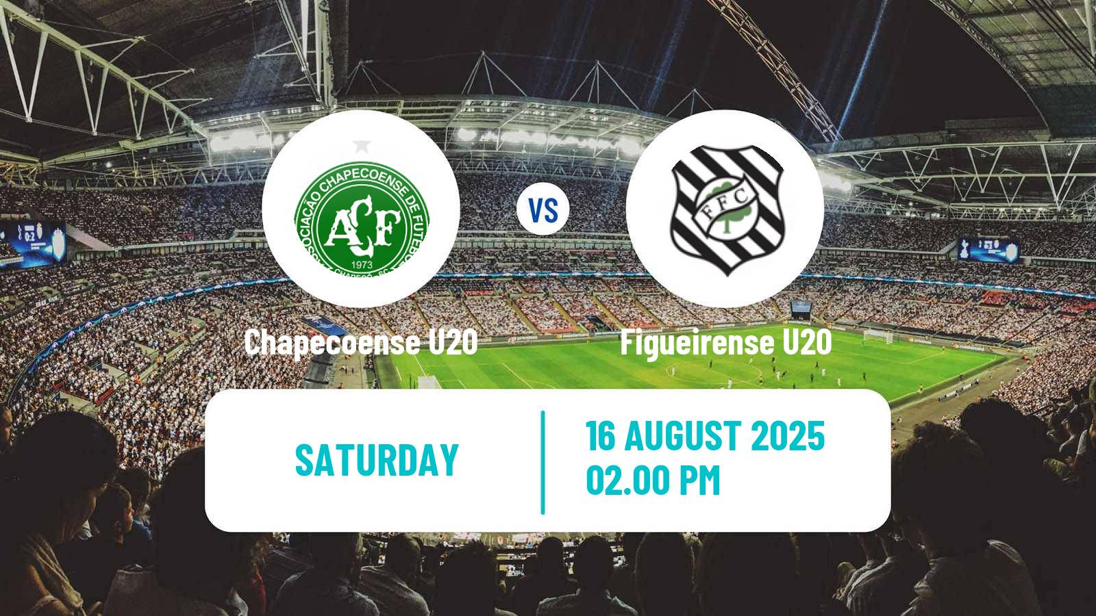Soccer Brazilian Catarinense U20 Chapecoense U20 - Figueirense U20