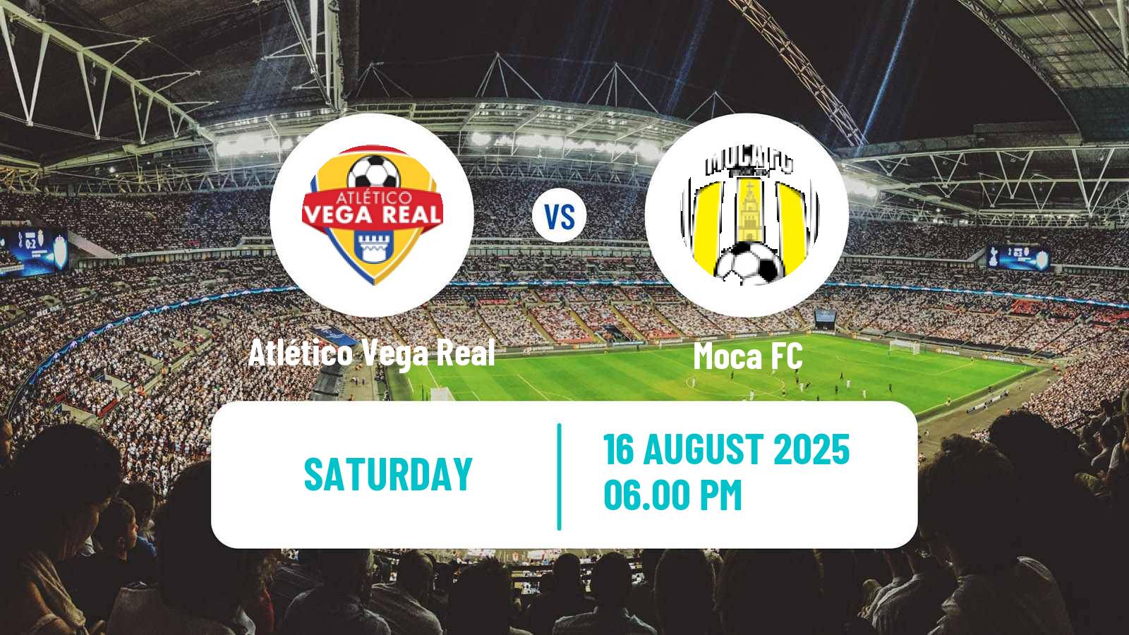 Soccer Dominican Republic LDF Atlético Vega Real - Moca