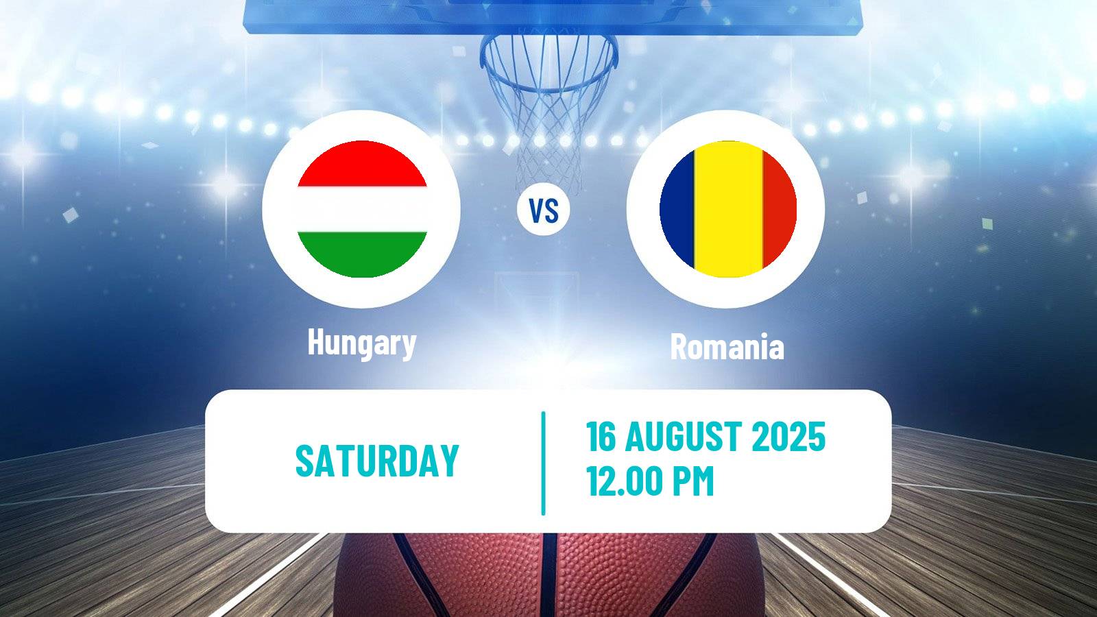 Basketball World Championship Basketball Hungary - Romania
