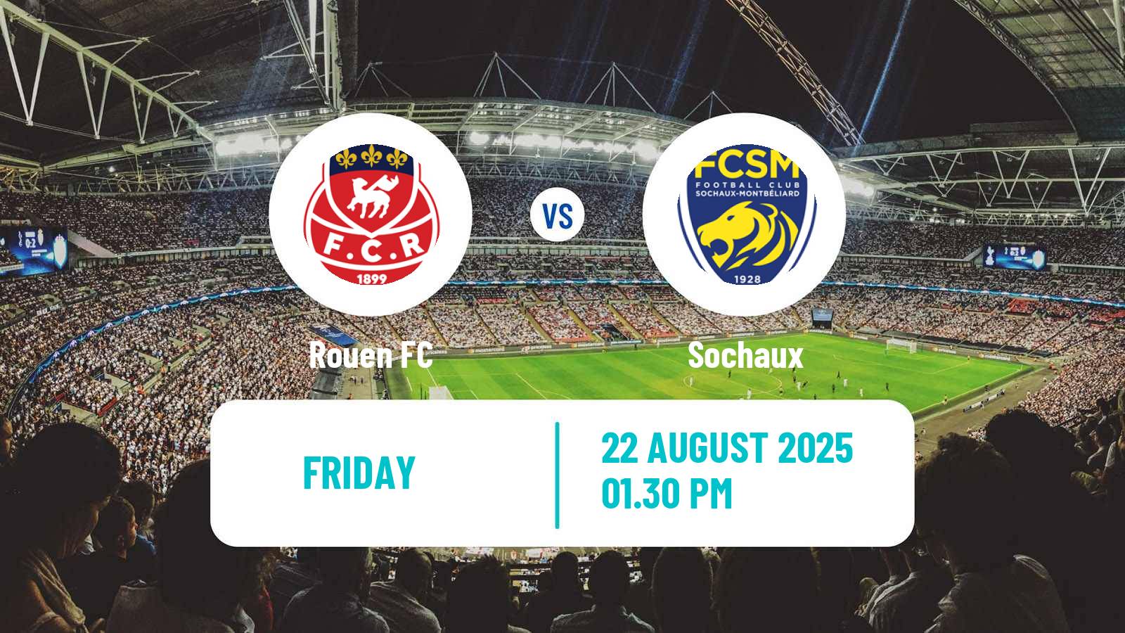 Soccer French National League Rouen FC - Sochaux