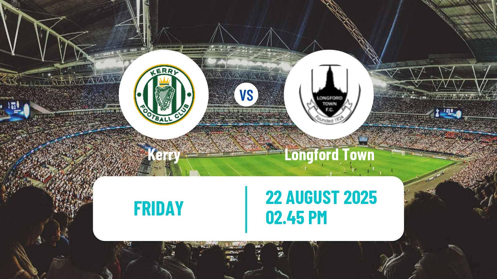 Soccer Irish Division 1 Kerry - Longford Town