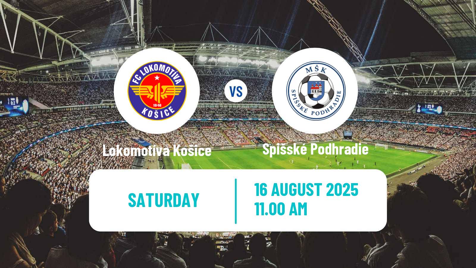 Soccer Slovak 3 Liga East Lokomotíva Košice - Spišské Podhradie