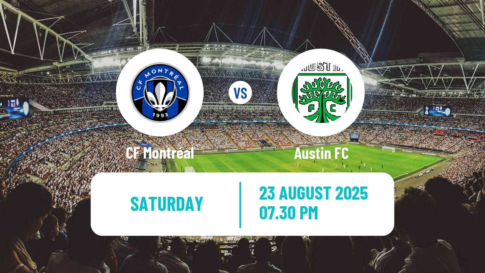 Soccer MLS CF Montréal - Austin FC